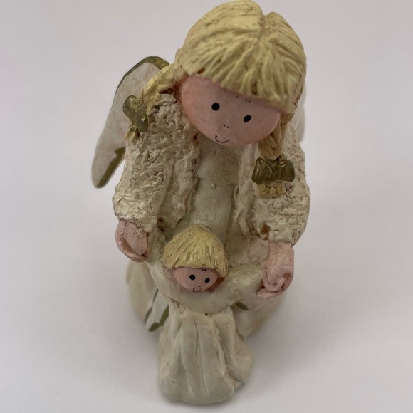 Miniature Sculpture Guardian Angel - Picture 13 of 13